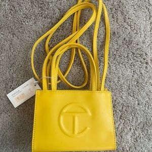 (Telfar) Small Yellow Shopping Bag